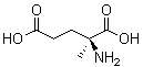 2-甲基-L-谷氨酸分子结构 (CAS 6208-95-3)