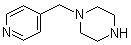 1-(4-Pyridylmethyl)piperazine molecular structure (CAS 62089-74-1)