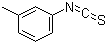 间甲苯异硫氰酸酯分子结构 (CAS 621-30-7)