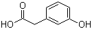结构式 CAS# 621-37-4, 3-羟基苯乙酸; 间羟基苯乙酸