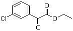 structure of CAS# 62123-73-3, Ethyl 3-chlorobenzoylformate;(3-Chlorophenyl)oxoacetic acid ethyl ester