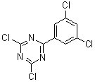4,6-Dichloro-2-(3,5-dichlorophenyl)-1,3,5-triazine molecular structure (CAS 62144-20-1)