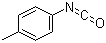 structure of CAS# 622-58-2, p-Tolyl isocyanate;4-Methylphenyl isocyanate
