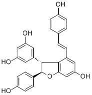 epsilon-Viniferin molecular structure (CAS 62218-08-0)