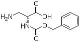 Cbz-beta-Amino-D-alanine molecular structure (CAS 62234-37-1)
