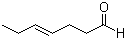4-Heptenal molecular structure (CAS 62238-34-0)