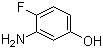 结构式 CAS# 62257-16-3, 3-氨基-4-氟苯酚
