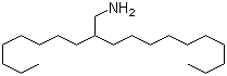 2-Octyldodecylamine molecular structure (CAS 62281-06-5)