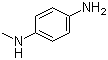 structure of CAS# 623-09-6, 4-Amino-N-methylaniline;N-Methyl-1,4-benzenediamine