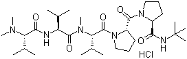 Tasidotin hydrochloride molecular structure (CAS 623174-20-9)