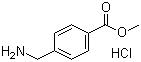 结构式 CAS# 6232-11-7, 4-(氨基甲基)苯甲酸甲酯盐酸盐