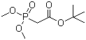 结构式 CAS# 62327-21-3, 二甲氧基膦酰基乙酸叔丁酯