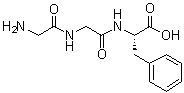 Glycylglycyl-L-phenylalanine molecular structure (CAS 6234-26-0)
