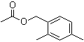 2,4-二甲基苄基乙酸酯分子结构 (CAS 62346-96-7)