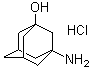 1-Amino-3-hydroxyadamantane hydrochloride molecular structure (CAS 6240-03-5)