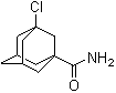 3-Chloroadamantane-1-carboxamide molecular structure (CAS 6240-08-0)
