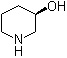 结构式 CAS# 62414-68-0, (R)-3-哌啶醇