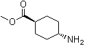 trans-4-Aminocyclohexanecarboxylic acid methyl ester molecular structure (CAS 62456-15-9)