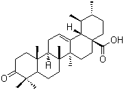 3-Oxours-12-en-28-oic acid molecular structure (CAS 6246-46-4)