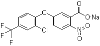 Acifluorfen sodium molecular structure (CAS 62476-59-9)