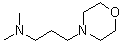 N,N-Dimethyl-4-morpholinepropanamine molecular structure (CAS 62478-44-8)