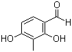 2,4-Dihydroxy-3-methylbenzaldehyde molecular structure (CAS 6248-20-0)