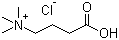 (3-Carboxypropyl)trimethylammonium chloride molecular structure (CAS 6249-56-5)
