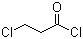 结构式 CAS# 625-36-5, 3-氯代丙酰氯; 3-氯丙酰氯
