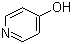 structure of CAS# 626-64-2, 4-Hydroxypyridine;4-Pyridinol; Pyridin-4-ol
