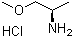 structure of CAS# 626220-76-6, (2R)-1-Methoxypropan-2-amine hydrochloride;((R)-2-Methoxy-1-methylethyl)amine hydrochloride