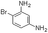 4-溴-1,3-苯二胺分子结构 (CAS 6264-69-3)