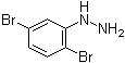 2,5-二溴苯基肼分子结构 (CAS 62672-26-8)