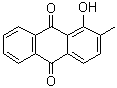 1-Hydroxy-2-methyl-9,10-anthraquinone molecular structure (CAS 6268-09-3)