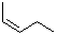 (2Z)-2-戊烯分子结构 (CAS 627-20-3)