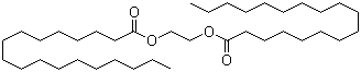 Ethylene glycol distearate molecular structure (CAS 627-83-8)
