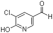 结构式 CAS# 627501-18-2, 5-氯-6-羟基吡啶-3-甲醛