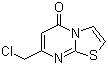 7-(Chloromethyl)-5H-[1,3]thiazolo[3,2-a]pyrimidin-5-one molecular structure (CAS 62773-09-5)