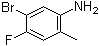 5-Bromo-4-fluoro-2-methylaniline molecular structure (CAS 627871-16-3)