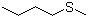 n-Butyl methyl sulphide molecular structure (CAS 628-29-5)
