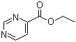结构式 CAS# 62846-82-6, 4-嘧啶甲酸乙酯