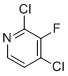 结构式 CAS# 628691-85-0, 2,4-二氯-3-氟吡啶