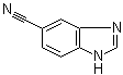structure of CAS# 6287-83-8, 1H-Benzimidazole-5-carbonitrile