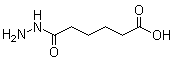 Hexanedioic acid 1-hydrazide molecular structure (CAS 6292-67-7)
