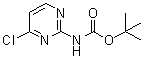 (4-氯-2-嘧啶基)氨基甲酸叔丁酯分子结构 (CAS 629645-55-2)