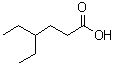 4-Ethylhexanoic acid molecular structure (CAS 6299-66-7)