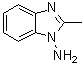 2-甲基-1H-苯并咪唑-1-胺分子结构 (CAS 6299-93-0)