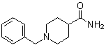structure of CAS# 62992-68-1, 1-Benzyl-4-piperidinecarboxamide;1-Benzylisonipecotamide; N-Benzylisonipecotamide