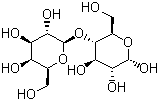 结构式 CAS# 63-42-3, 乳糖