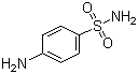 structure of CAS# 63-74-1, Sulfanilamide;4-Aminobenzenesulfonamide