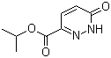 Isopropyl 3-pyridazinone-6-carboxylate molecular structure (CAS 63001-33-2)